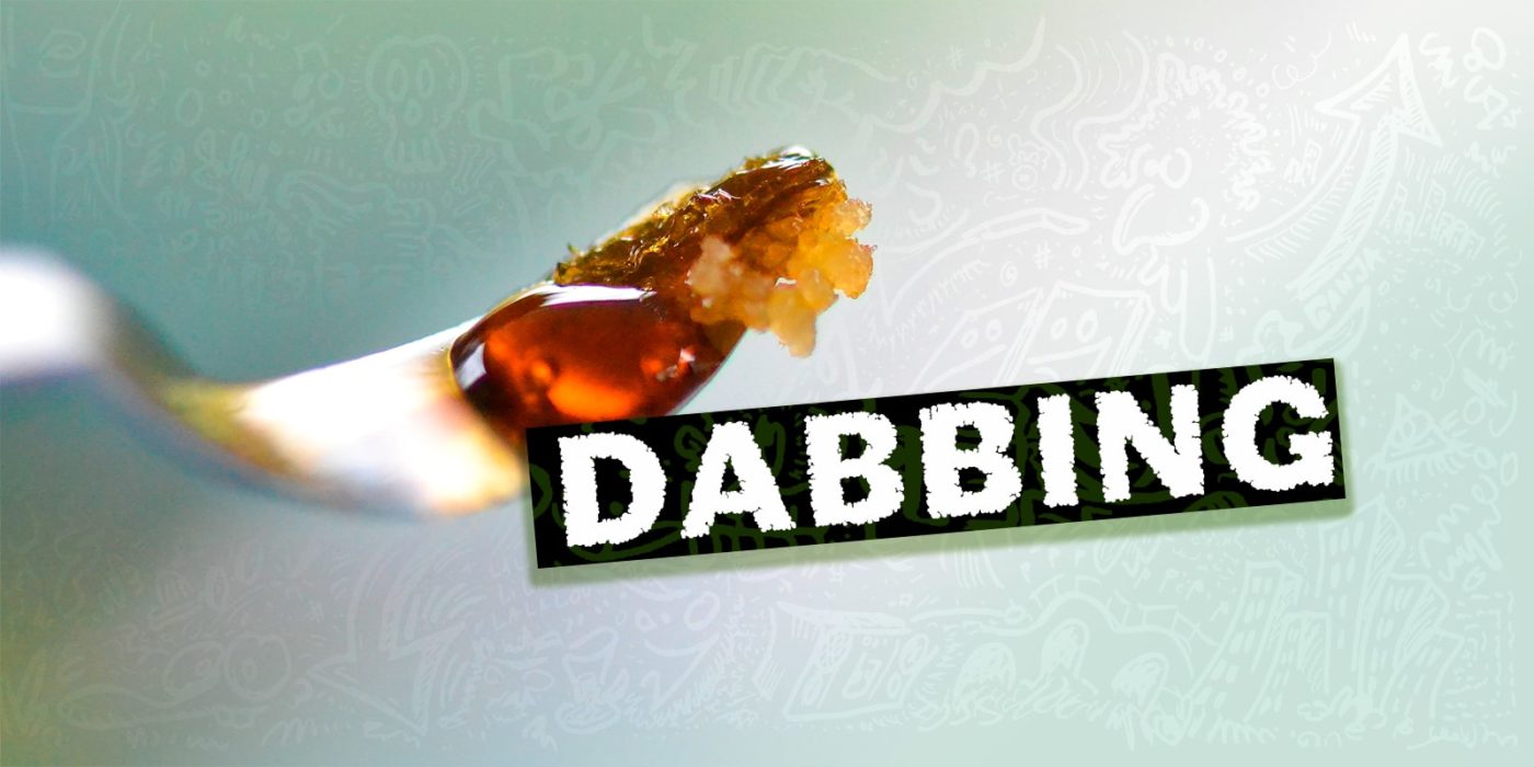 dabbing marihuana